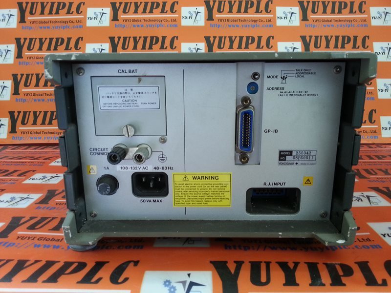 ☆横河☆YOKOGAWA☆2553 DC VOLTAGE CURRENT STANDARD通電確認のみ